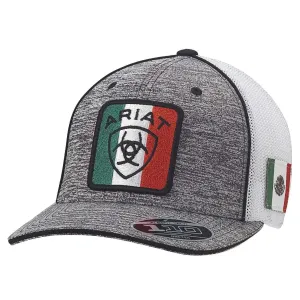 ARIAT Mexican Flag Patch (Grey/White) - Trucker Cap