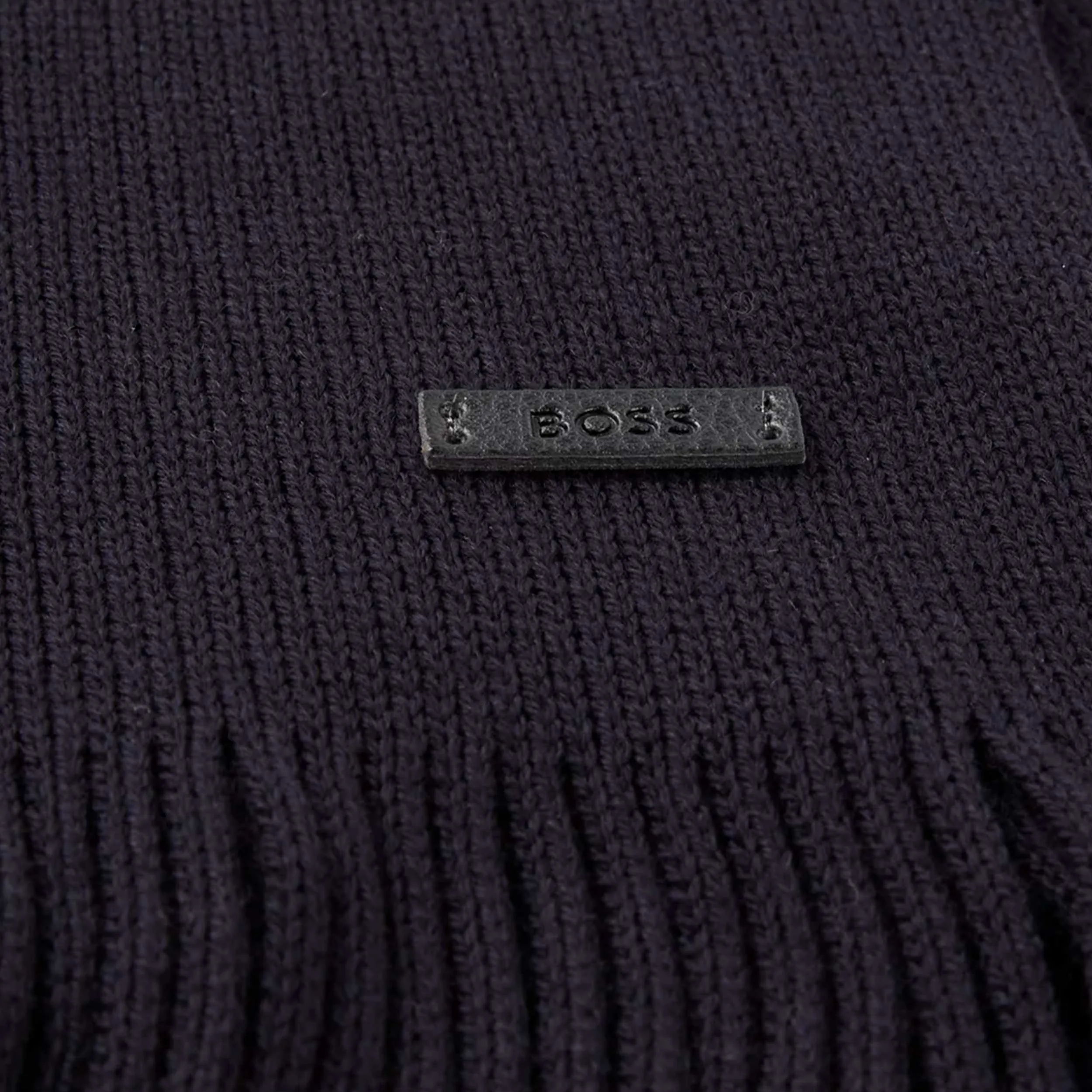 BOSS Albas Scarf in Dark Blue