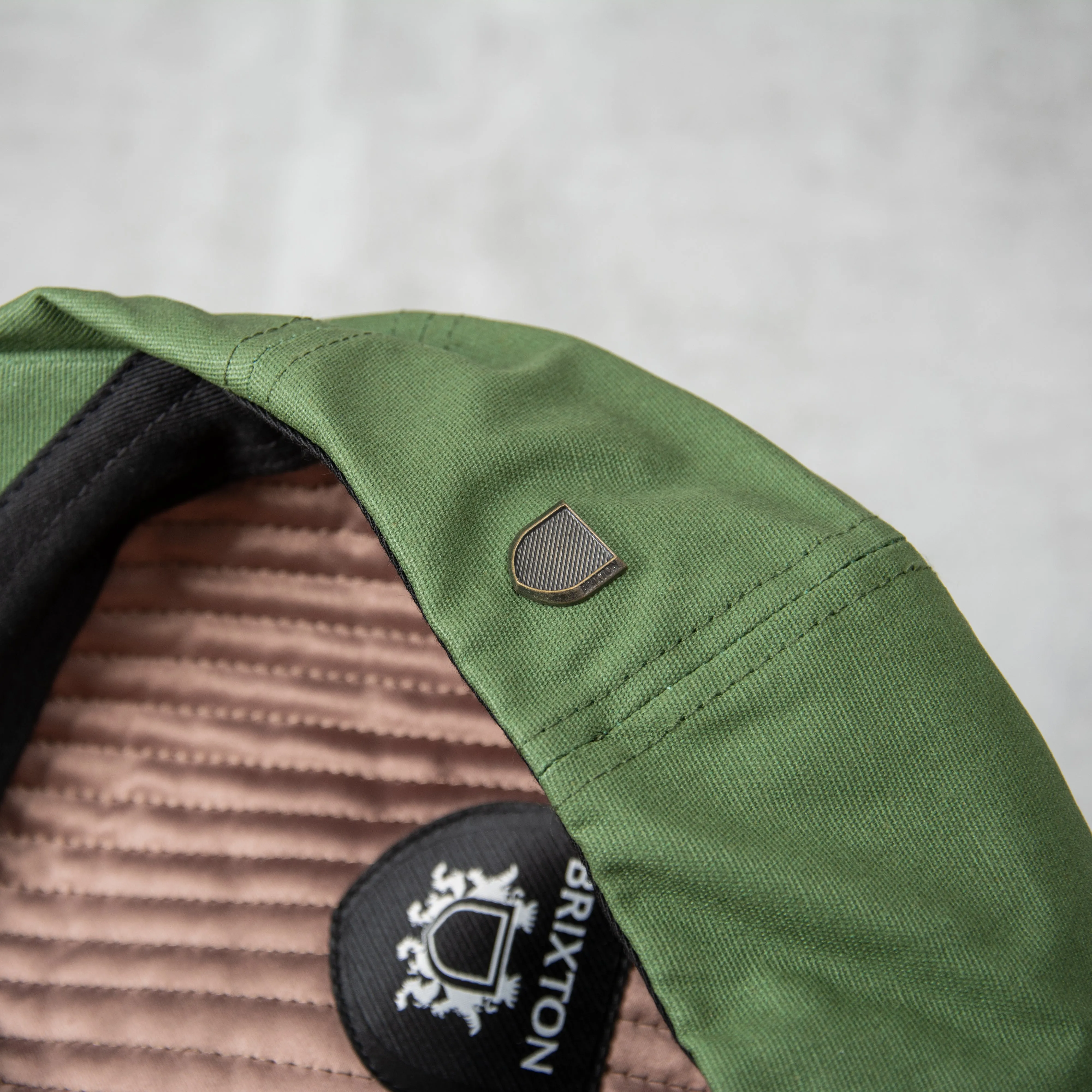 Brixton Brood Snap Flat Cap - Spruce