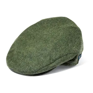 Dark Green Trinity Knot Flat Cap