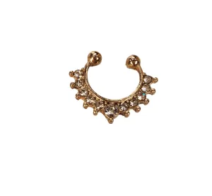 Fake Septum Nose Hoop Ring