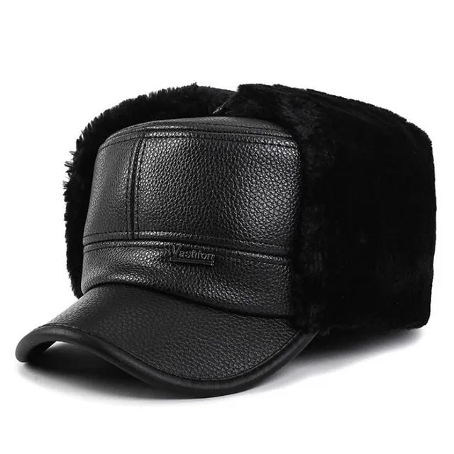 Fantastic PU Leather Flat Cap