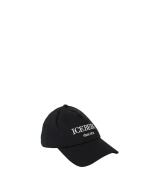 Iceberg Baseball Cap (Black) - I24710369209000