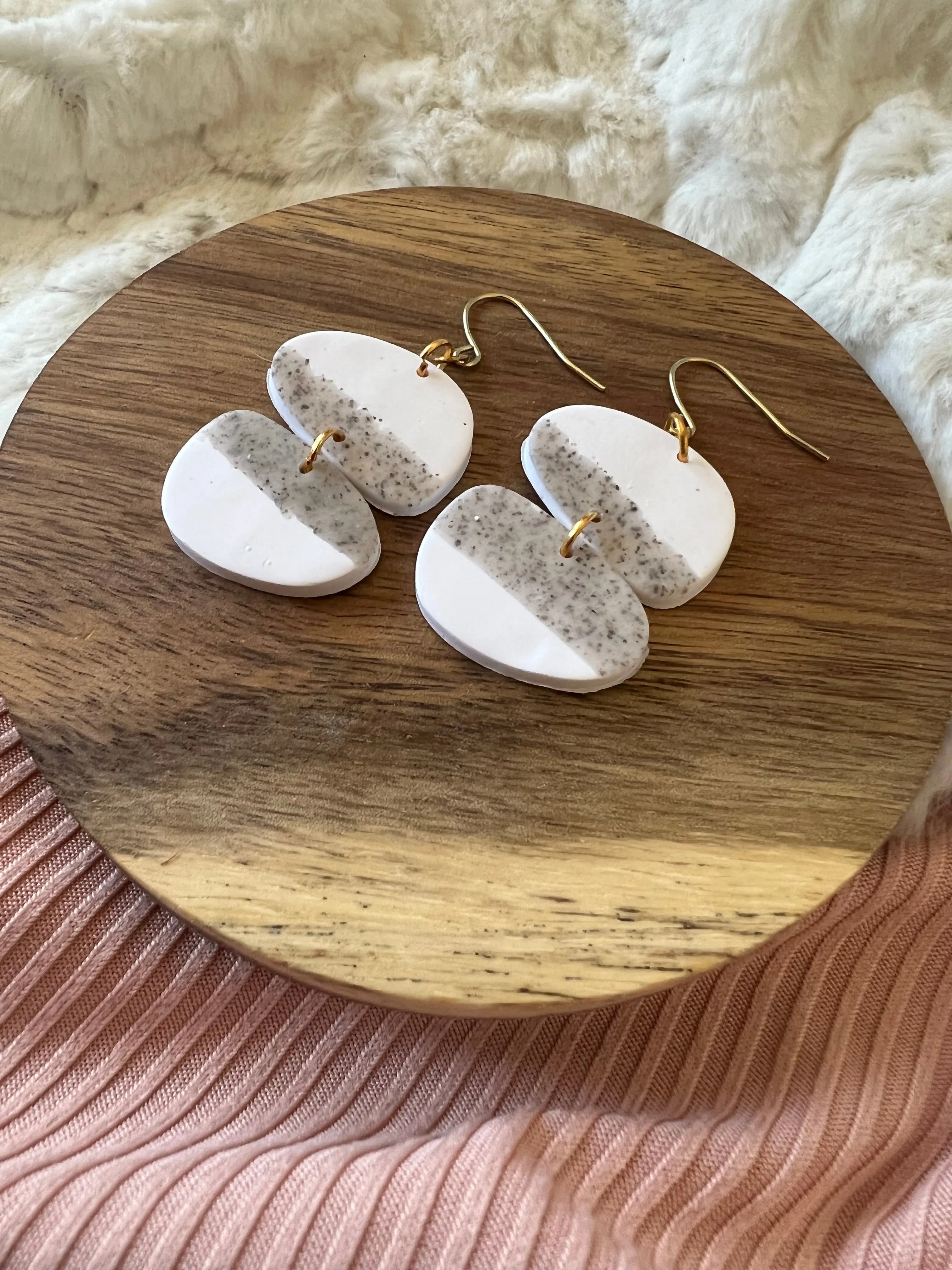 Pebble Sandstone Earrings