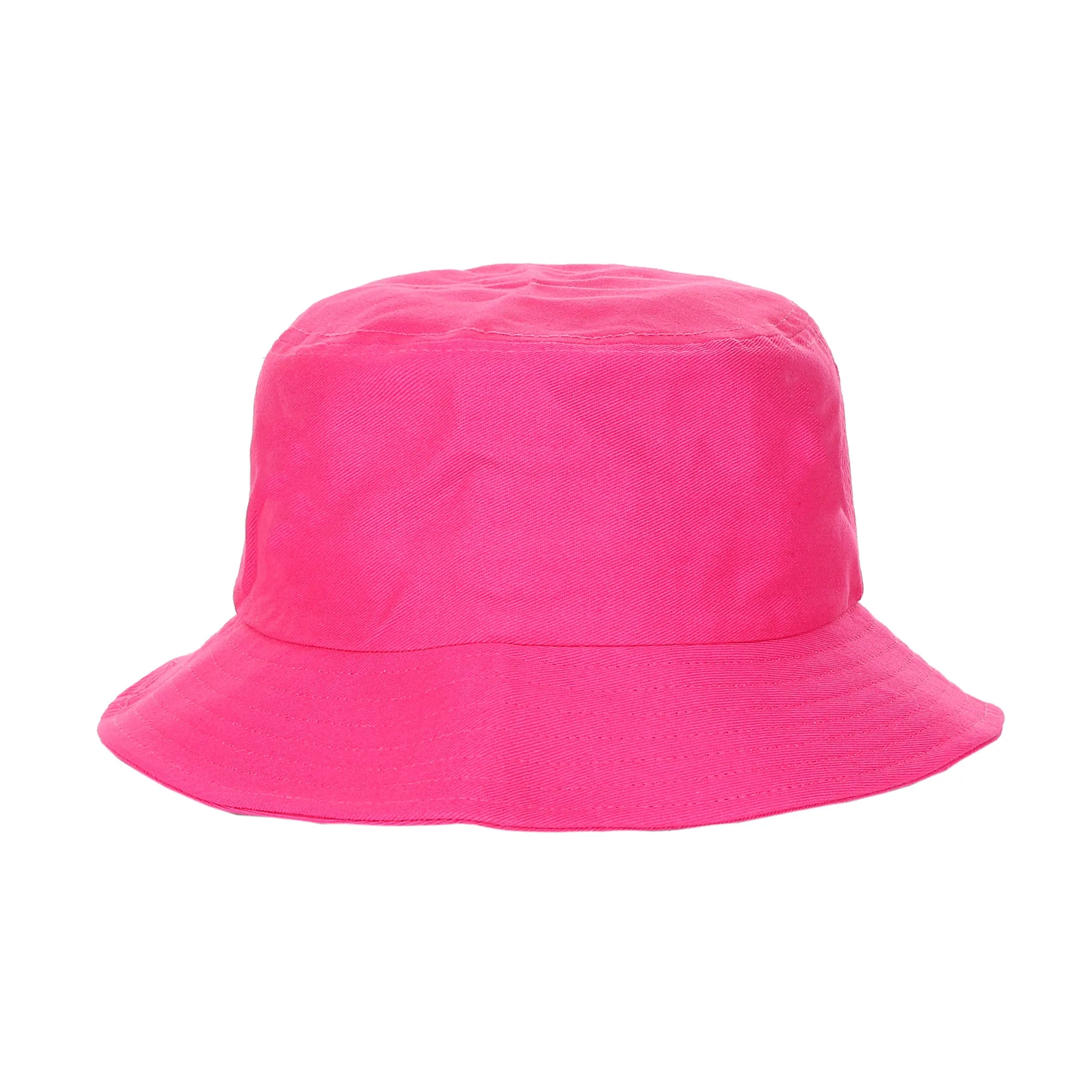 Solid 100% Cotton Bucket Hat