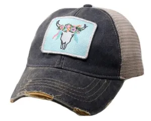 Steer Patch Ball Cap