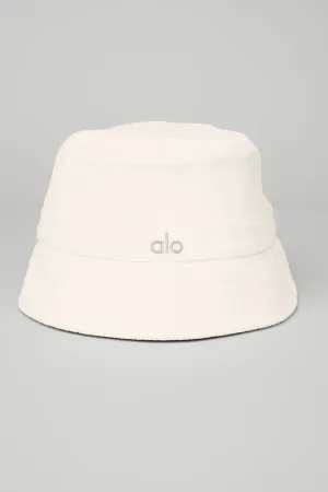 Terry Beachside Bucket Hat - Ivory